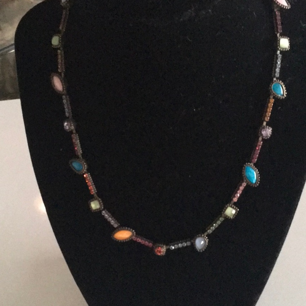 Multi Stone Sorrelli Necklace